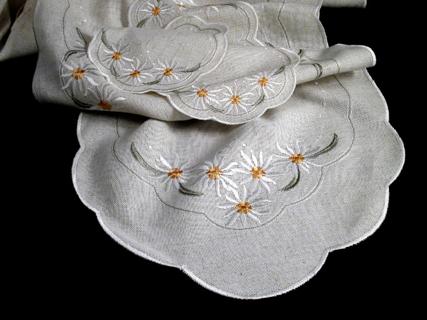 Edelweiss table linen from Germany