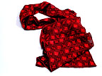 Plauen Lace Scarf Red
